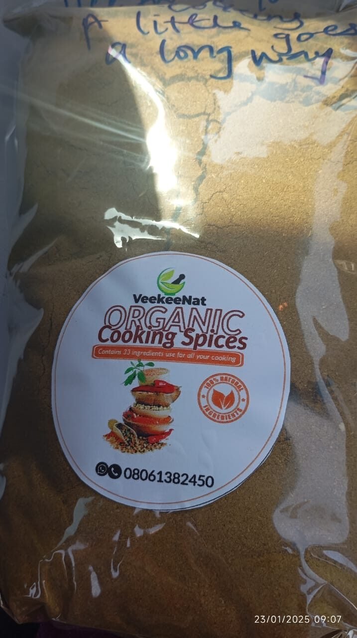 VeekeeNat Organic Cooking Spices blend